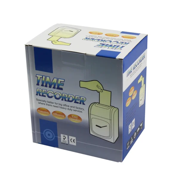 RELOJ CONTROL AIBAO S-880 DE ASISTENCIA MARCACION MANUAL CON TARJETA DE CARTON - Imagen 5