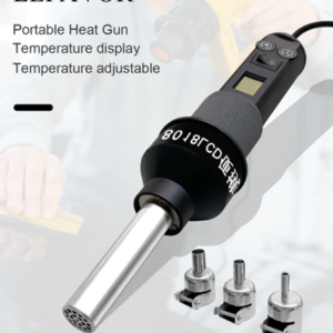 PISTOLA DE AIRE CALIENTE TEMPERATURA REGULABLE MULTIPLES TAREAS