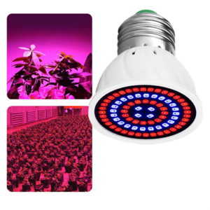 AMPOLLETA PARA CULTIVO 80 LED, FULL ESPECTRO, CERTIFICADA