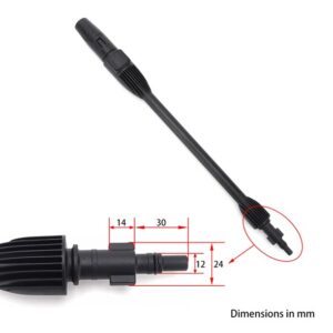 LANZA PULVERIZADORA CON BOQUILLA JET LANCE ( CHORRO REGULABLE) PARA BLACK&DECKER, BOSCH