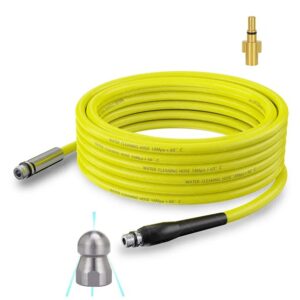 MANGUERA 10MTS DESTAPE ALCANTARILLADOS Y TUBERIAS BLACK&DECKER PUNTA ACERO