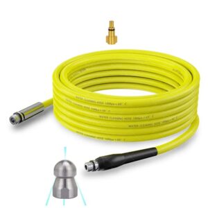 MANGUERA 20MTS DESTAPE ALCANTARILLADO BAUKER PUNTA ACERO