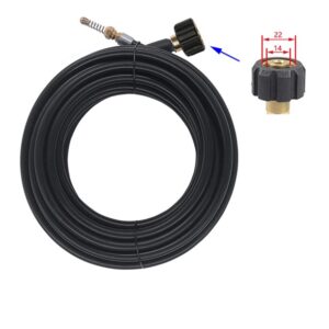 MANGUERA 10MTS DESTAPE A PRESION ALCANTARILLADO KARCHER HD/HDS PUNTA RESORTE